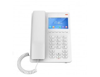 Grandstream GHP630W Compact Hotel Phone with Color LCD Screen and Wi-Fi - White Grandstream GHP630W Compact Hotel Phone with Color LCD Screen and Wi-Fi - White