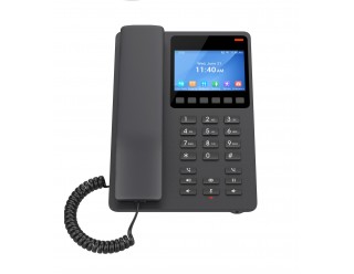 Grandstream GHP631 Compact Hotel Phone with Color LCD Screen - Black
