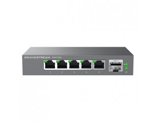 Grandstream GWN7700M 5-Port 2.5G Multi-Gigabit and 1 SFP+ Port Unmanaged Network Switch Grandstream GWN7700M 5-Port 2.5G Multi-Gigabit and 1 SFP+ Port Unmanaged Network Switch