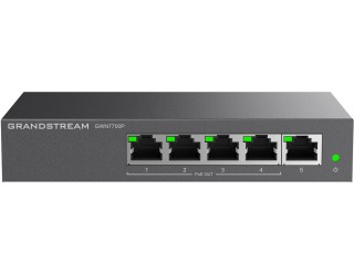 Grandstream GWN7700P 5-Port Gigabit Unmanaged PoE Switch Grandstream GWN7700P 5-Port Gigabit Unmanaged PoE Switch