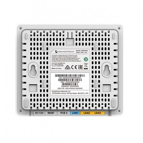 Grandstream GWN7604 Dual-Band Gigabit 802.11ax WiFi 6 Access Point with ...